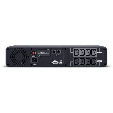 CyberPower SAI CP2000EIPFCRM2U - 2 kVA/1200 W, PFC activo, onda sinusoidal pura, montaje en rack 2U, 8 salidas, conector C13/C14 CyberPower SAI CP2000EIPFCRM2U - 2 kVA/1200 W, PFC activo, onda sinusoidal pura, montaje en rack 2U, 8 salidas, conector C13/C14